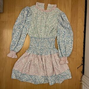 Floral Long Sleeve Dress